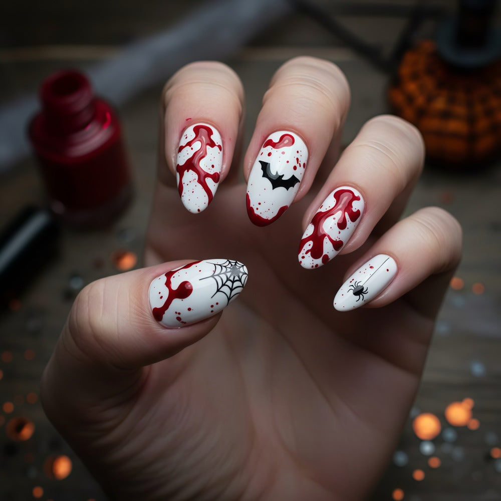 Kreative Halloween Kunstnägel Karnz