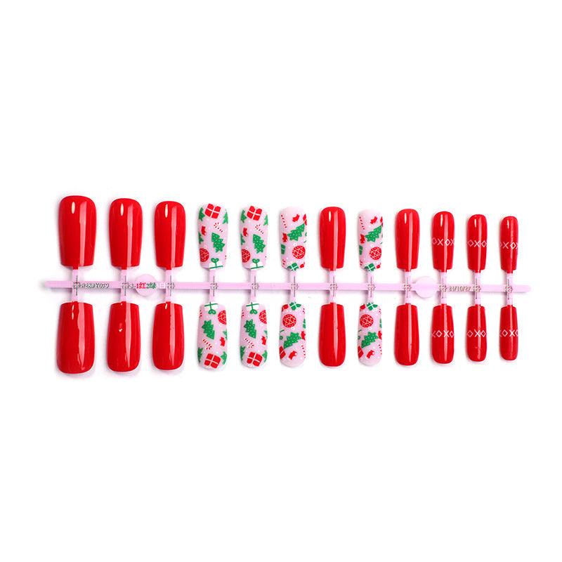 Urlaubs-Themen Press-On-Nagelset Karnz