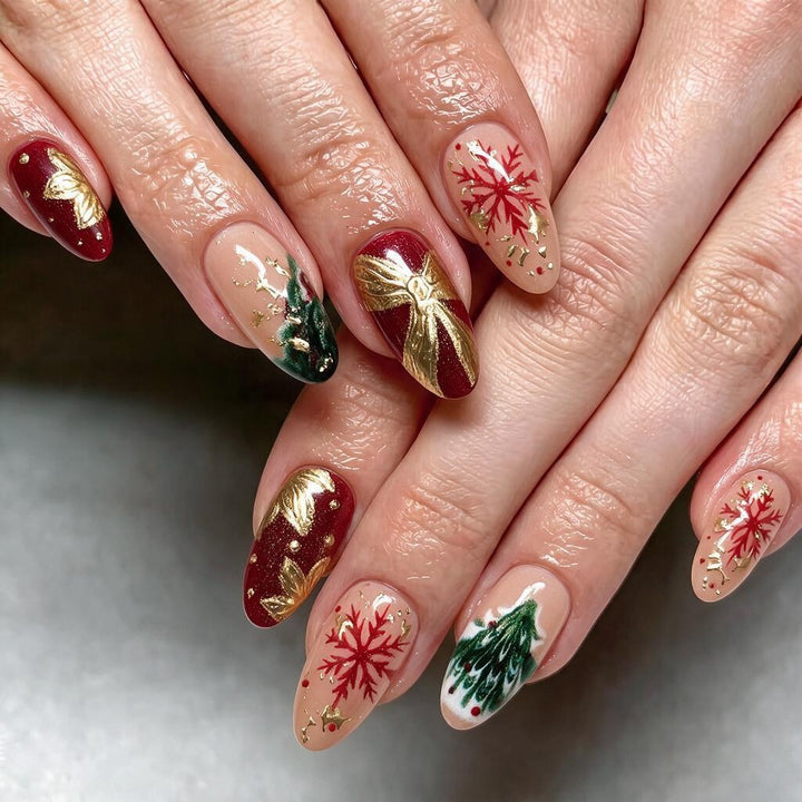 Festliches Nagelkunst-Set