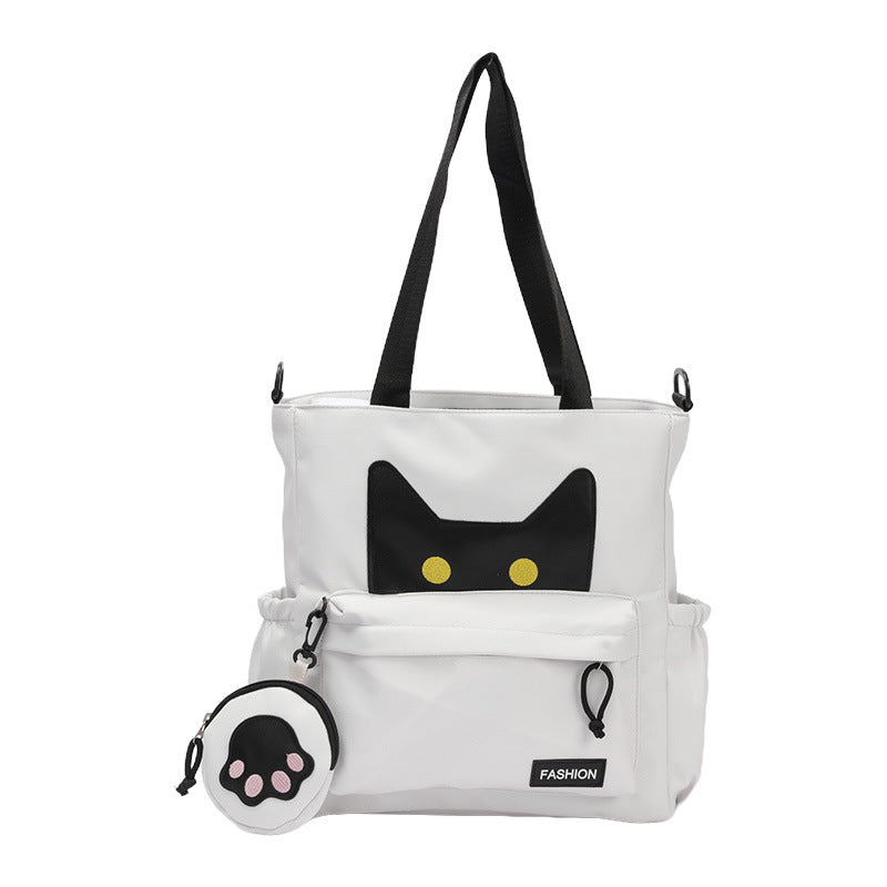 Süße Katzenohren-Tote Bag Karnz