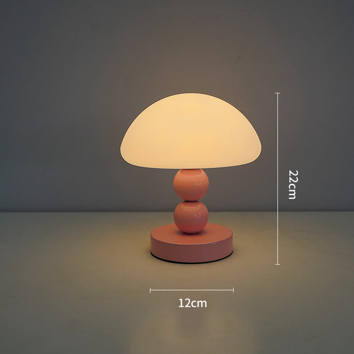 Moderne skulpturale Tischlampe