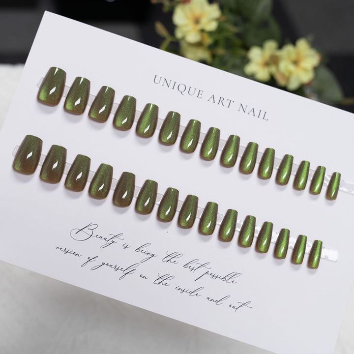 Glänzendes Acryl Press-On Nagel Set
