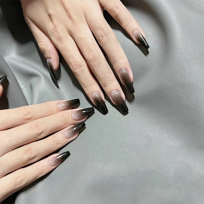 Französische Tip Press-On Nagelset