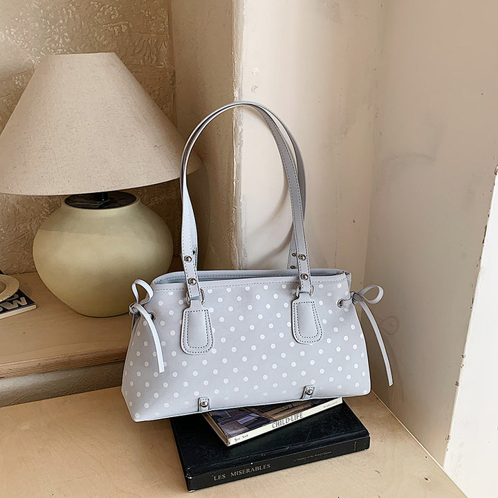 Trendige Punktemuster-Handtasche Karnz