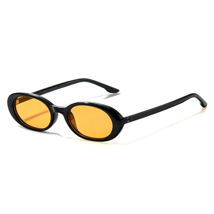 Vintage Oval Frame Sonnenbrille Karnz