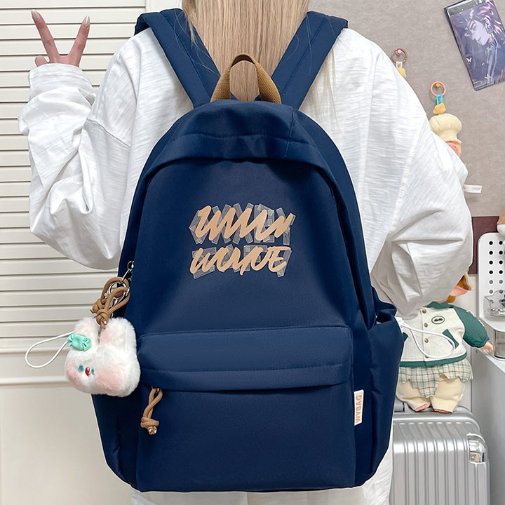 Trendiger Grafikdruck Rucksack Karnz