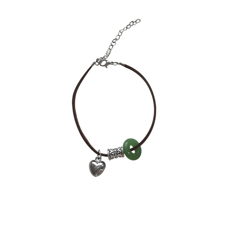 Herzen Charm verstellbares Armband Karnz