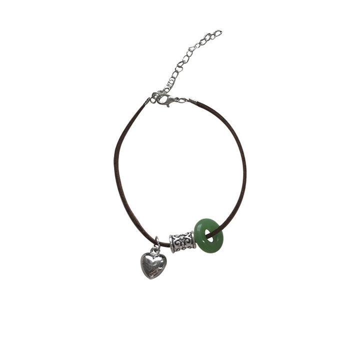 Herzen Charm verstellbares Armband Karnz