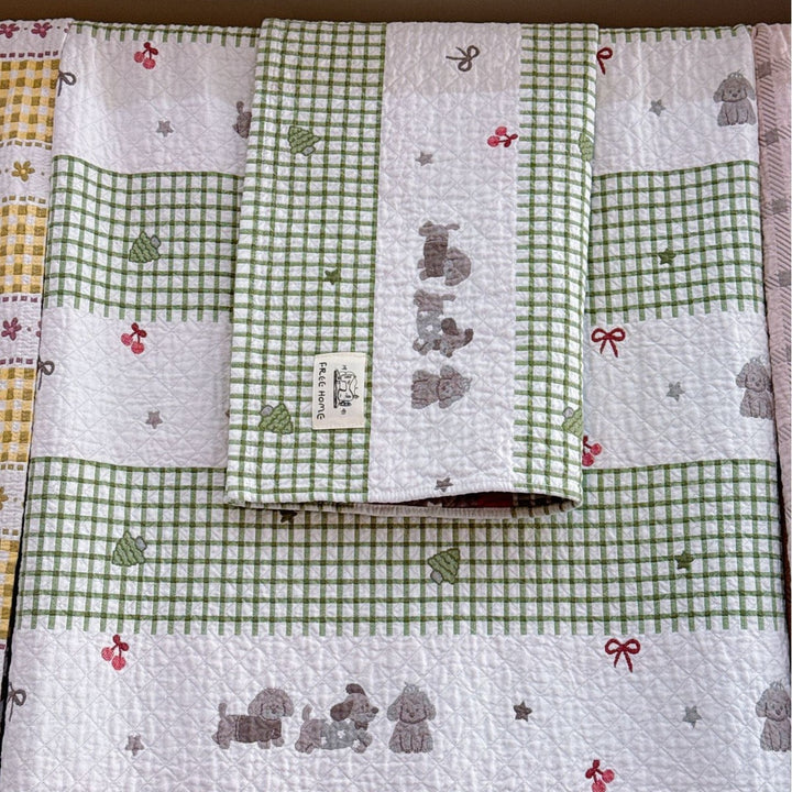 Damen Kuscheldecke mit niedlichem Pferdemotiv Karnz