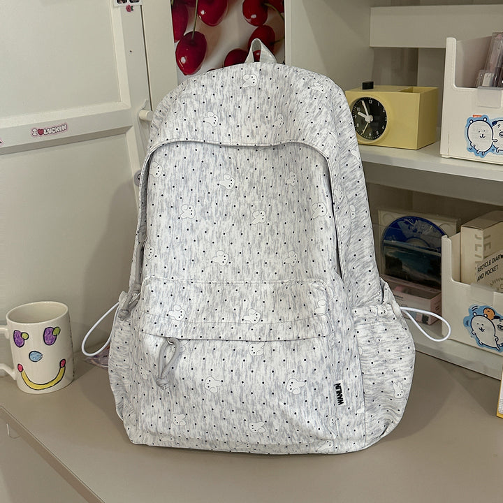 Leichte Polka Dot Freizeit-Rucksack Karnz