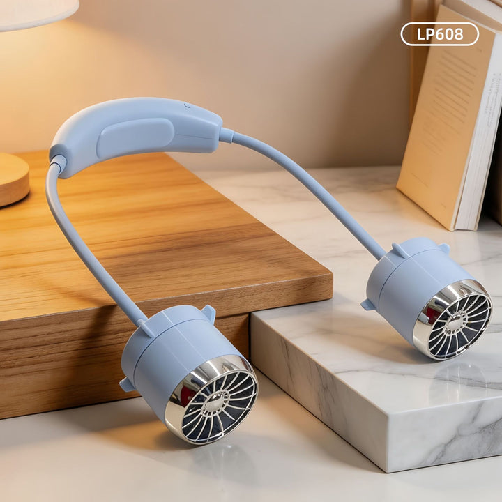 Damen Tragbarer Nackenventilator mit flexibler Struktur Karnz