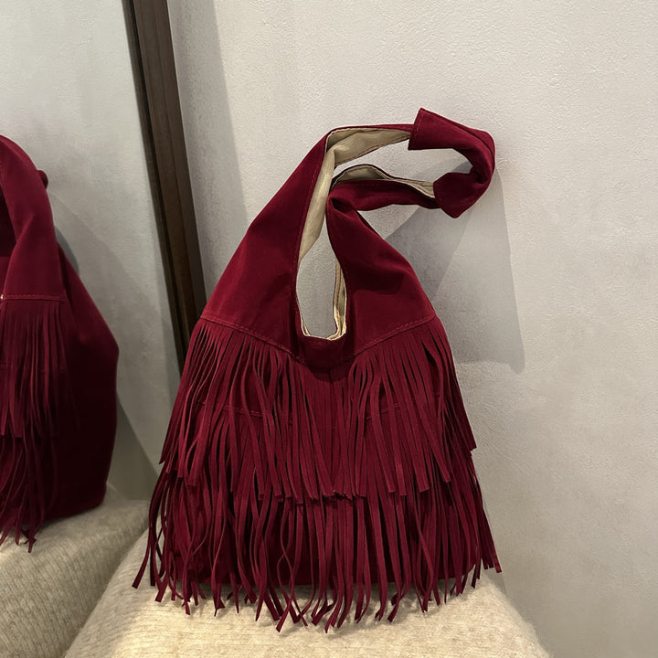 Bohemian Fransen-Handtasche