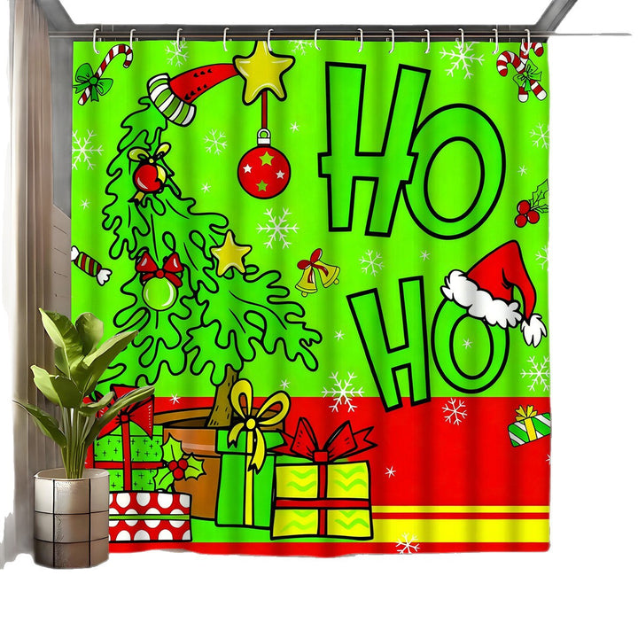 Festliches Weihnachtsbaddekor-Set Karnz