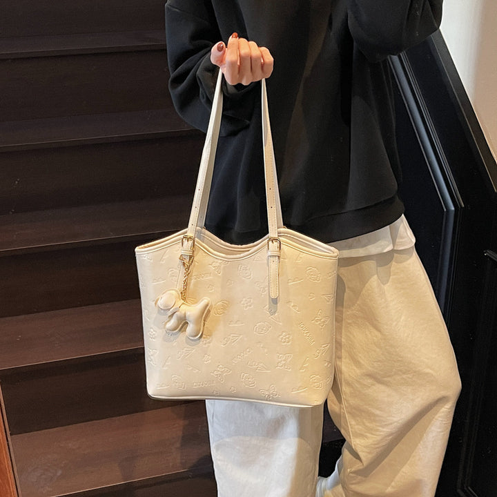 Texturiertes Design Alltags-Tote-Bag Karnz