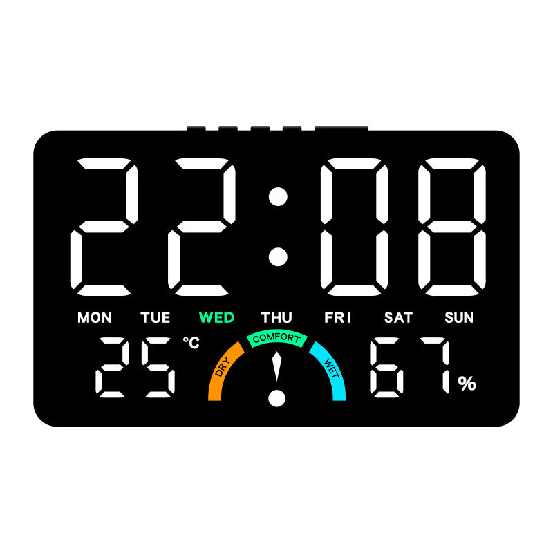 Digitaluhr mit Umfangreicher Wetteranzeige Karnz