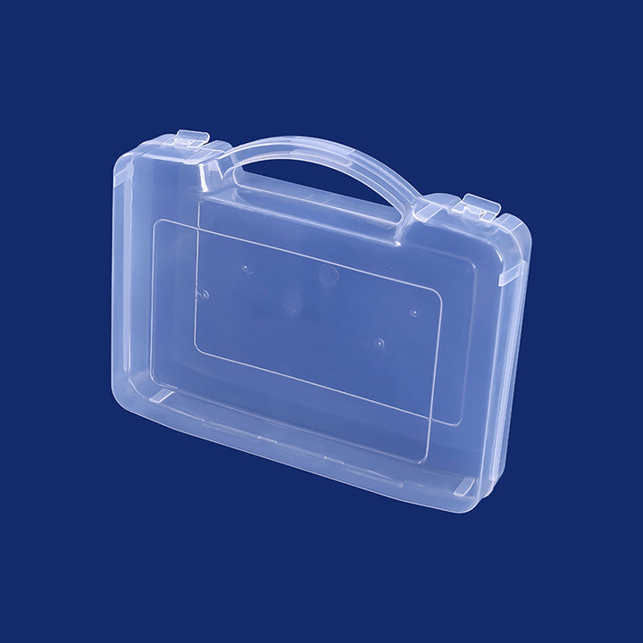 Haltbare transparente Aufbewahrungsbox Karnz