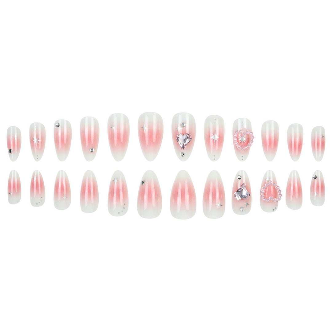 Kunstvolle Stiletto-Spitzen-Nagelkunst Karnz