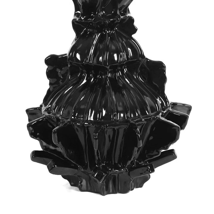 Dekorative skulpturale Blumenvase
