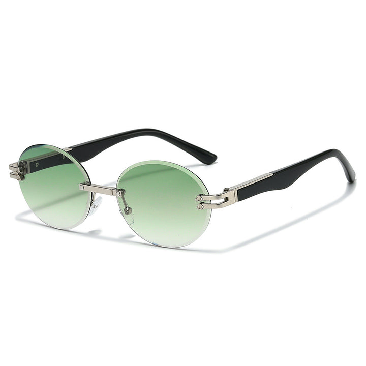 Stylische runde Rahmen-Sonnenbrille Karnz