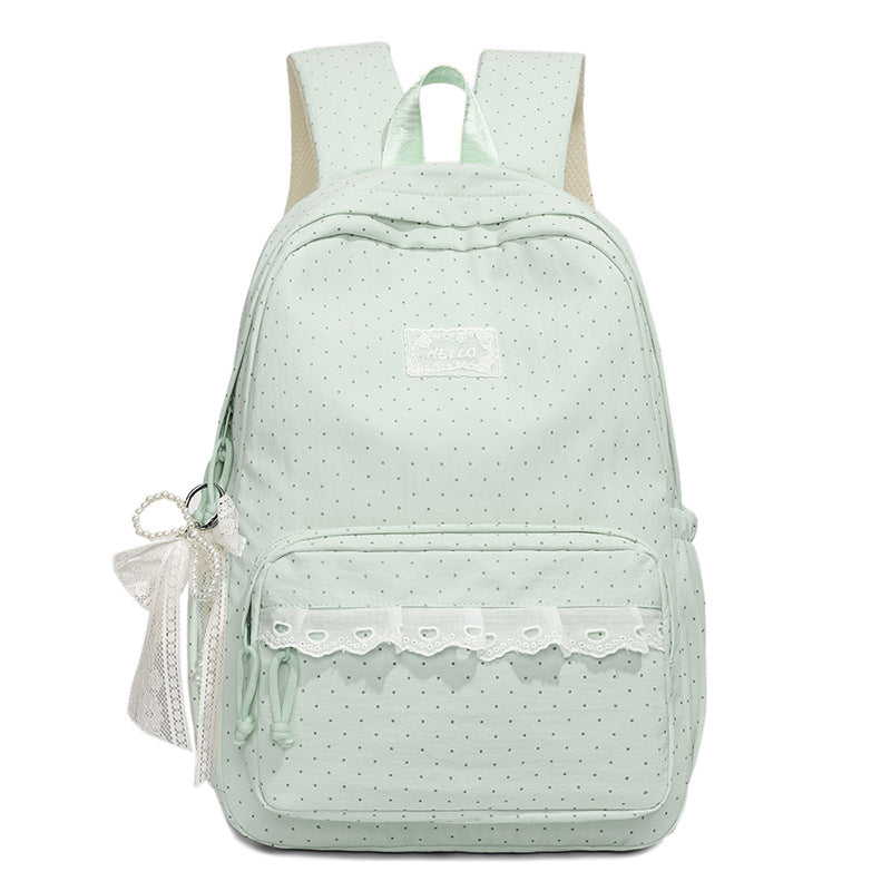 Stylischer Punkte Rucksack Karnz