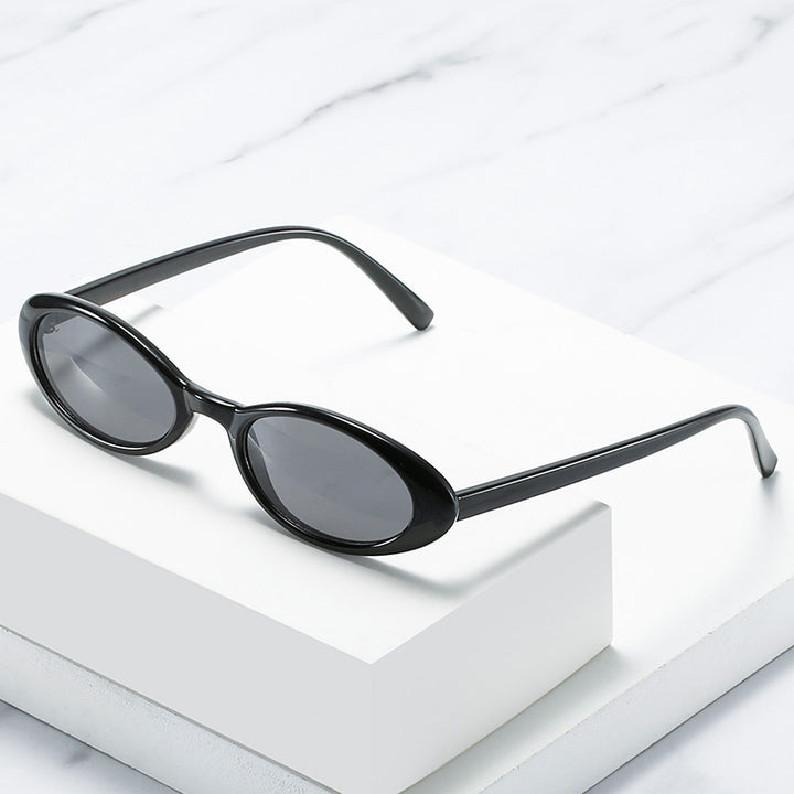 Retro-inspirierte ovale Sonnenbrille Karnz 1787812428