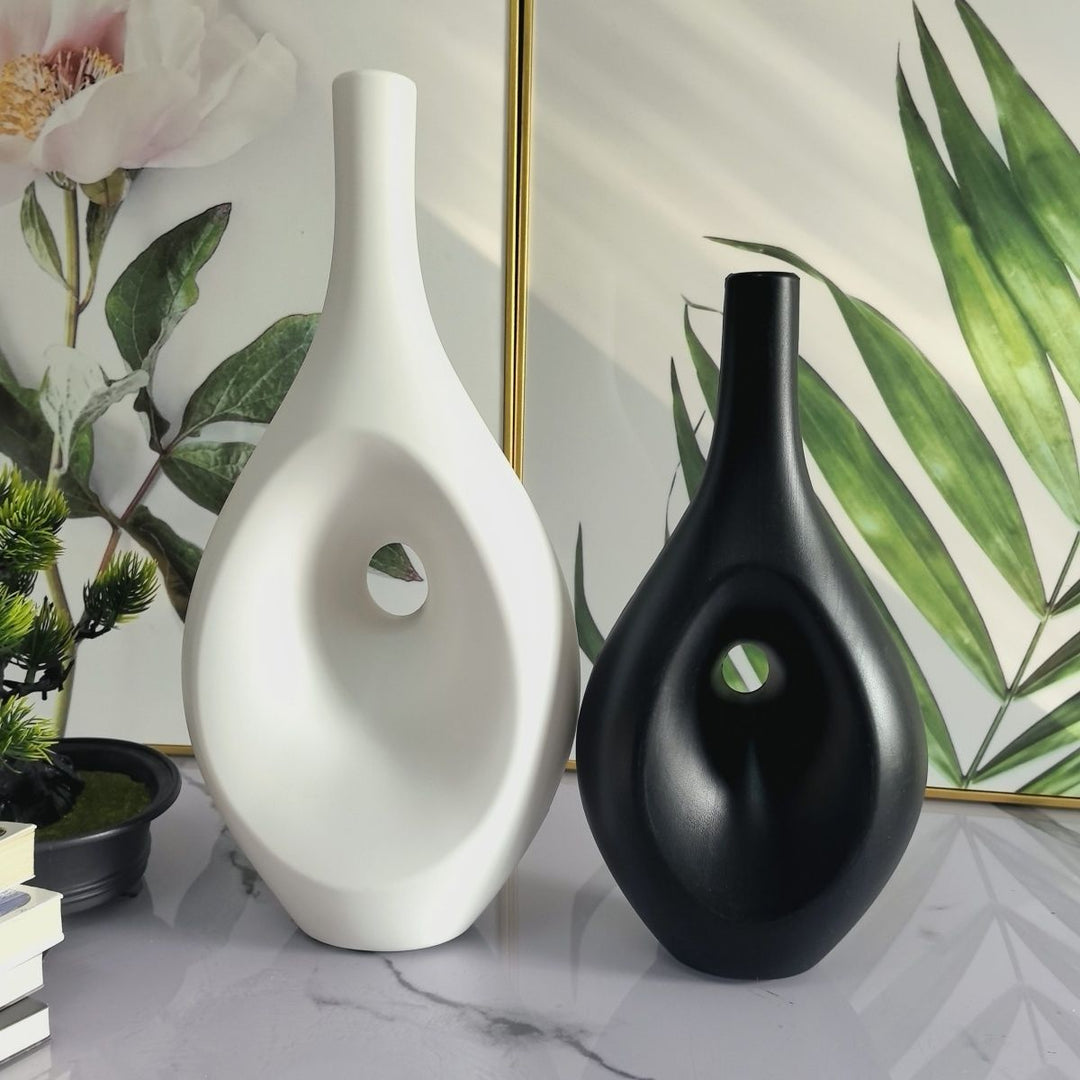 Künstlerische zeitgenössische Tropfen Vase Karnz