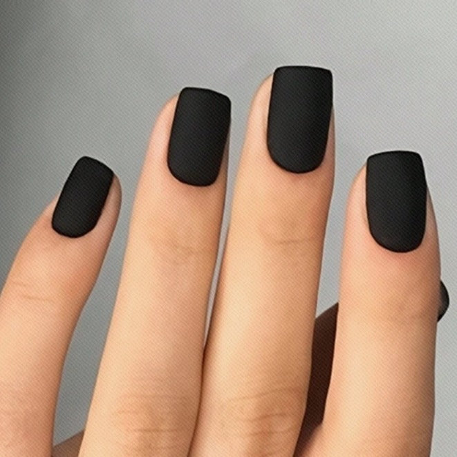 Matte Finish Nagelkunst Erweiterungen Karnz