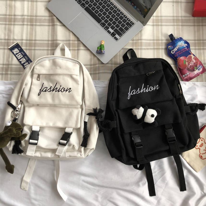 Trendige Canvas-Rucksack Karnz
