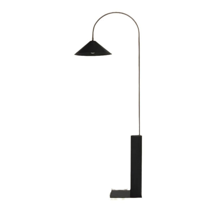Moderne Bogen-Stehlampe mit einzigartigem Lampenschirm-Design