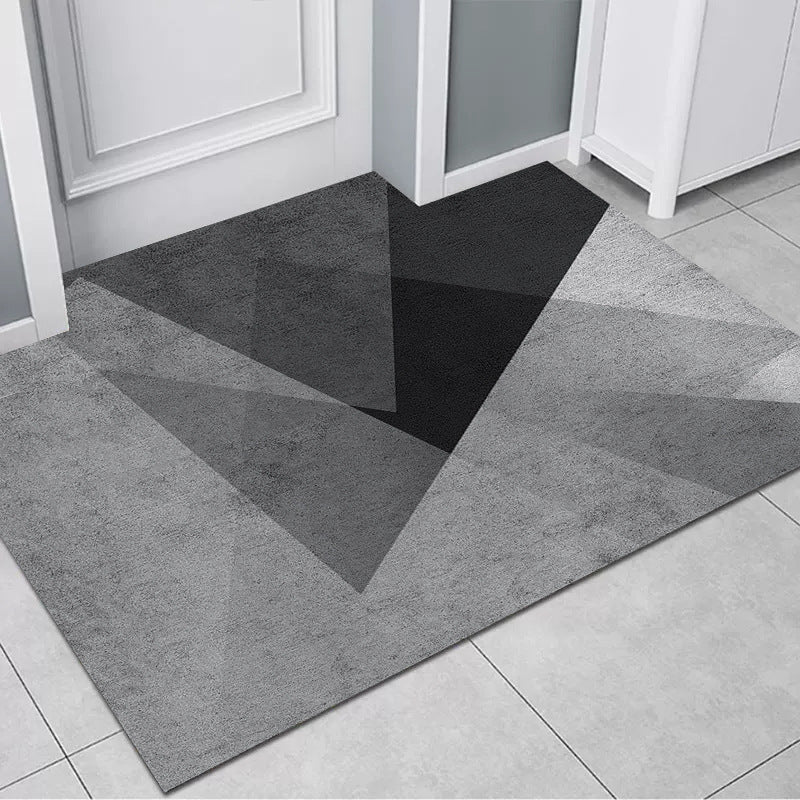 Geometrisch gemusterte Teppichmatte Karnz