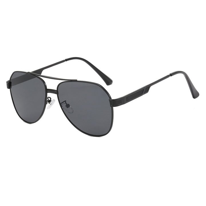 Damen elegante Aviator-Sonnenbrille mit robustem Metallrahmen und UV-Schutz Karnz