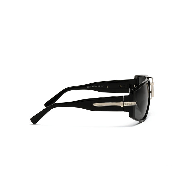 Damen moderne Sport-Sonnenbrille mit robustem Rahmen und UV-Schutz Karnz