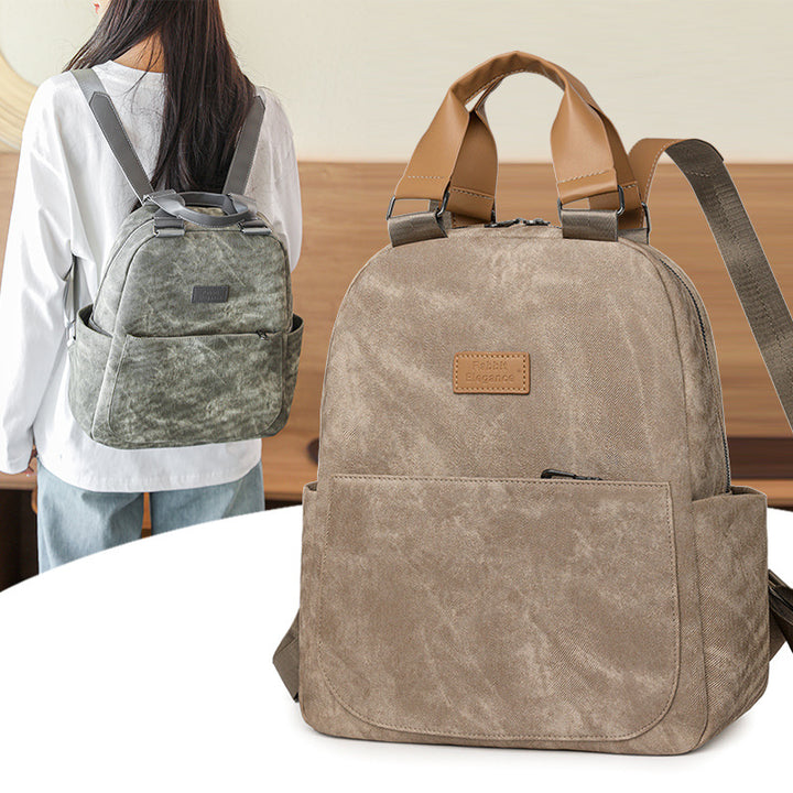 Vintage-inspirierter multifunktionaler Rucksack Karnz