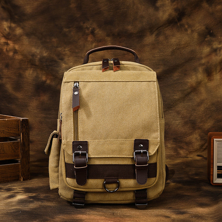 Vielseitige Canvas Messenger Bag Karnz
