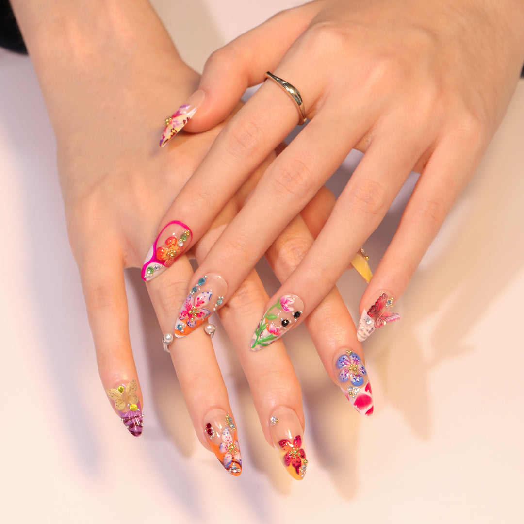 Künstliche Nagelkunst Set Karnz