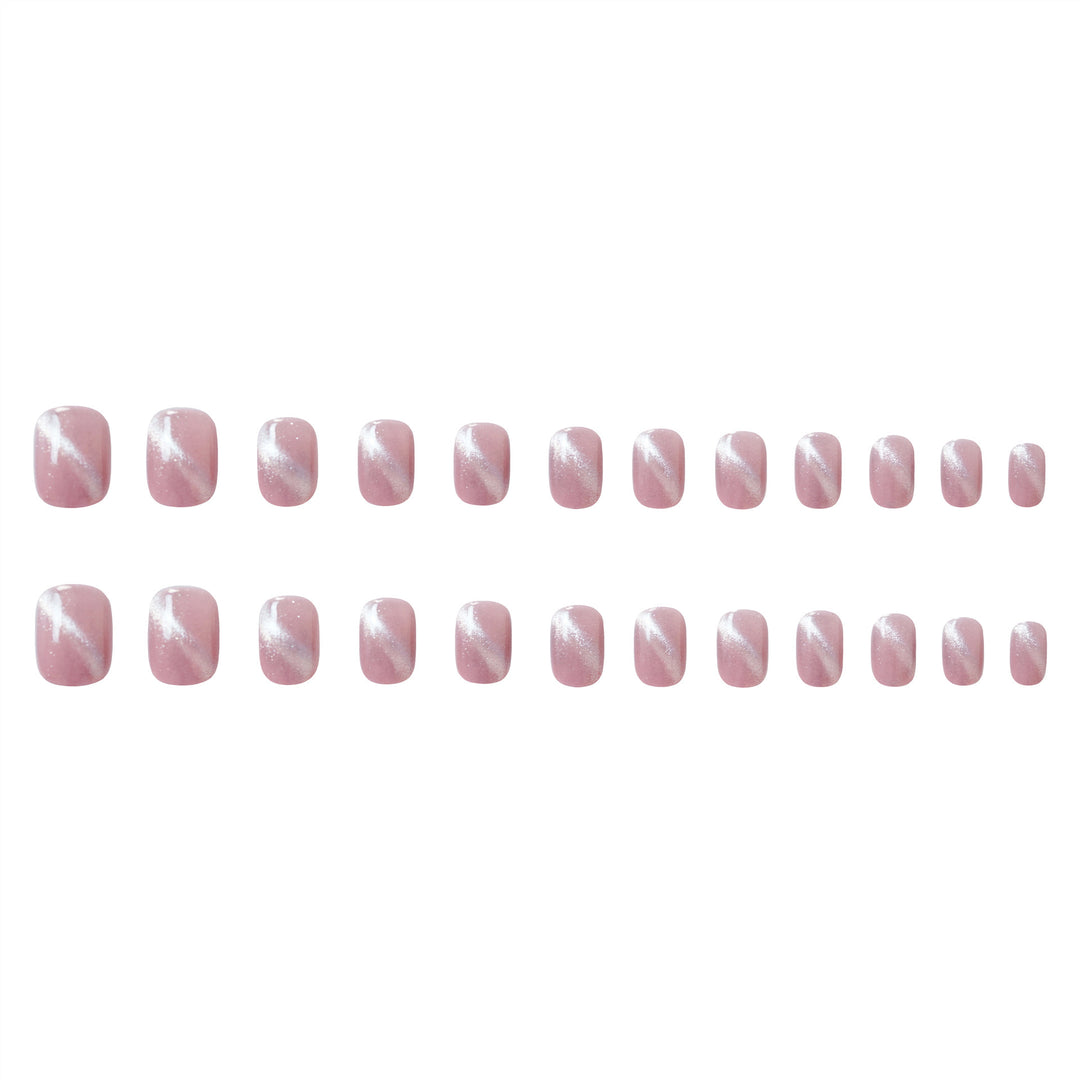 Sparkling Gel Press-On Nail Set Karnz