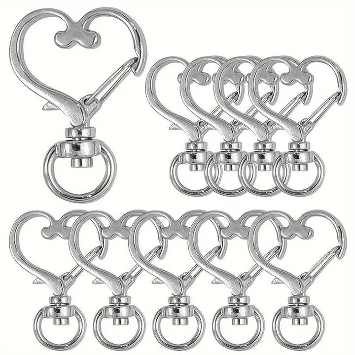 Herzförmige Snap-Haken Clips Karnz