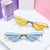 Damen stilvolle Cat-Eye Brille Karnz