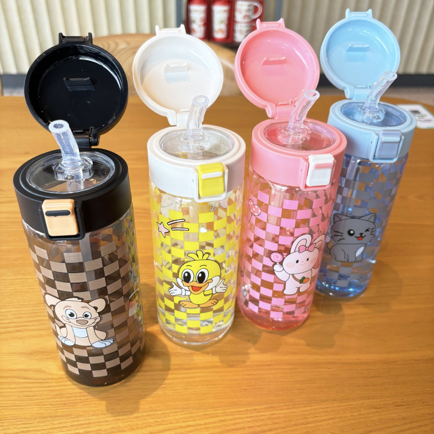 Damen lustige Trinkflasche mit versiegeltem Deckel Karnz