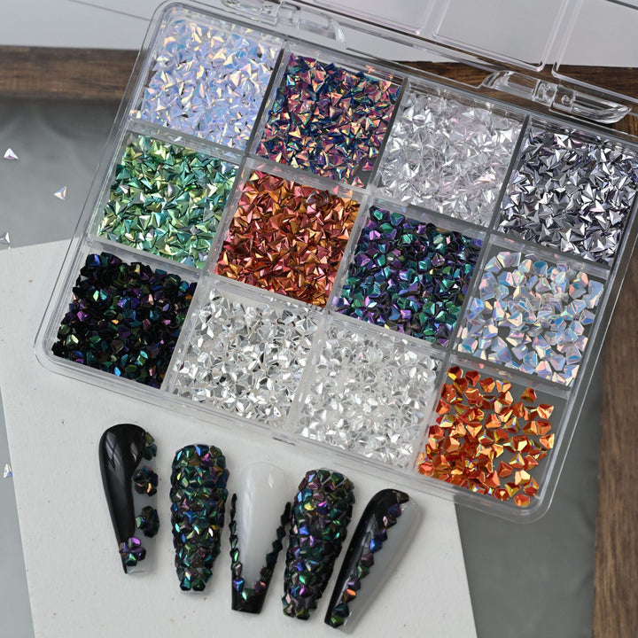 Nagelkunst Rhinestone Gem Bastelset