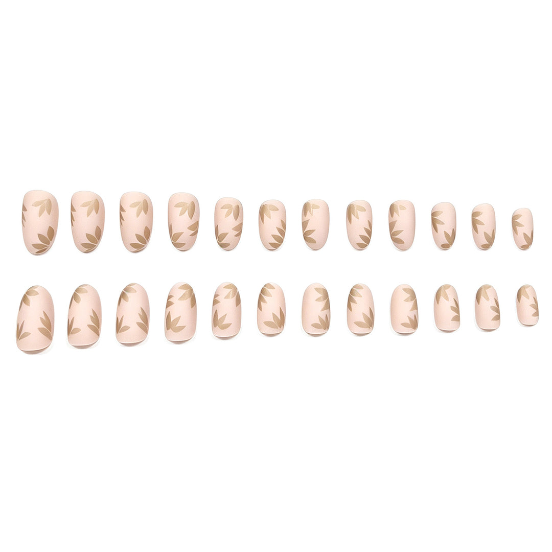 Elegante Blumen Acryl-Nagelverlängerungen Karnz
