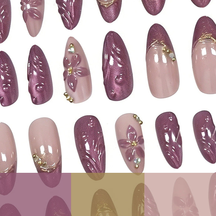 Dekorative florale Acryl-Nail Art Verbesserungen Karnz