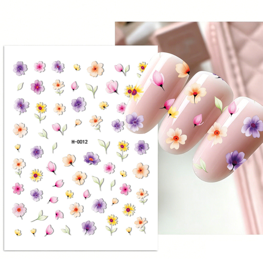 Kreative Nagelkunst Aufkleber