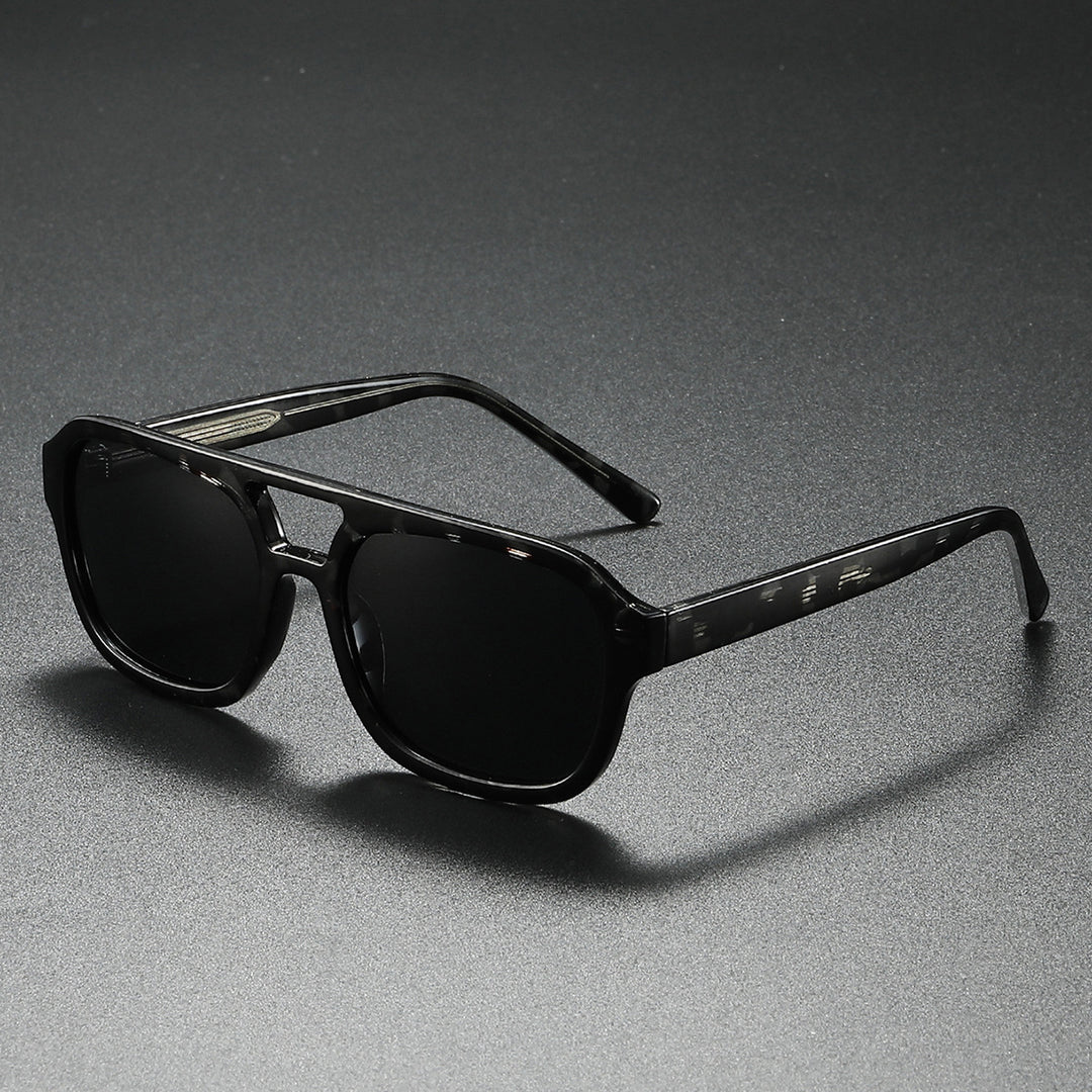 Damen modische Sonnenbrille im eleganten, kantigen Design Karnz