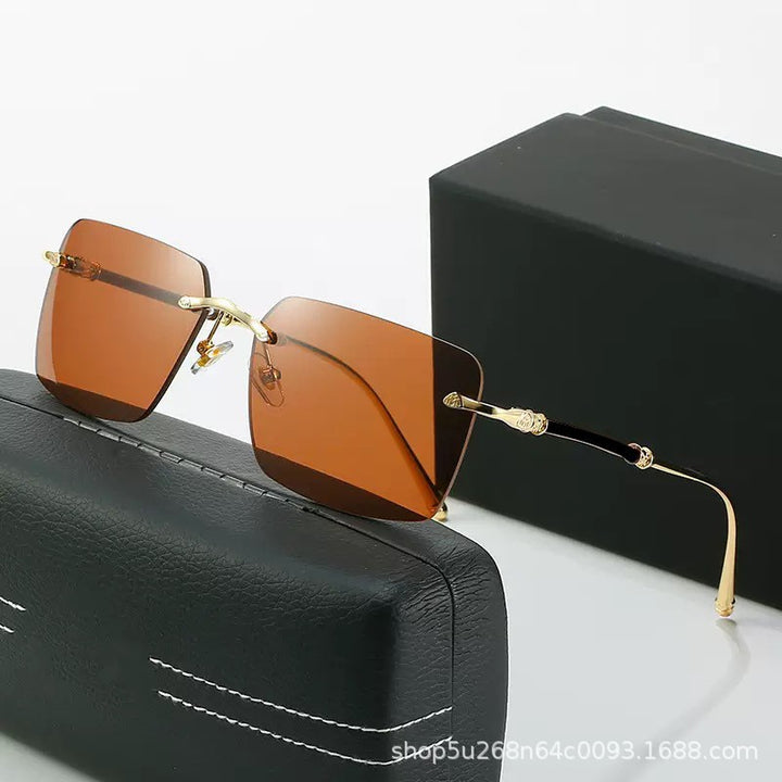 Premium Geometric Shield Sonnenbrillen