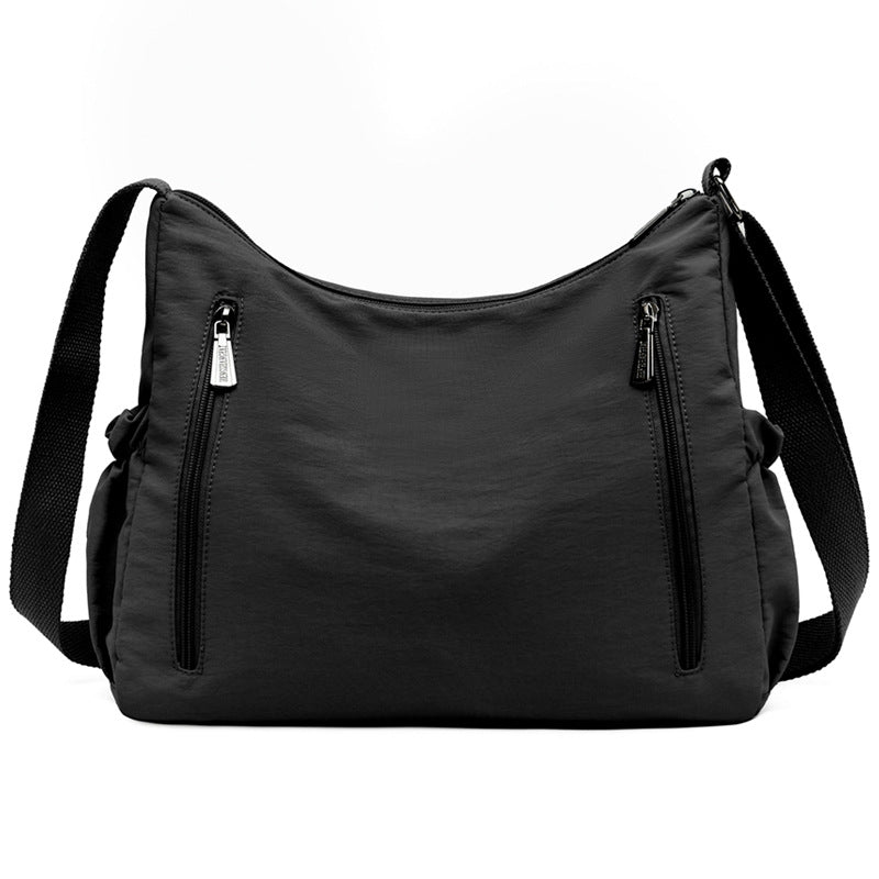 Geräumige Mehrfach-Taschen Schultertasche Karnz