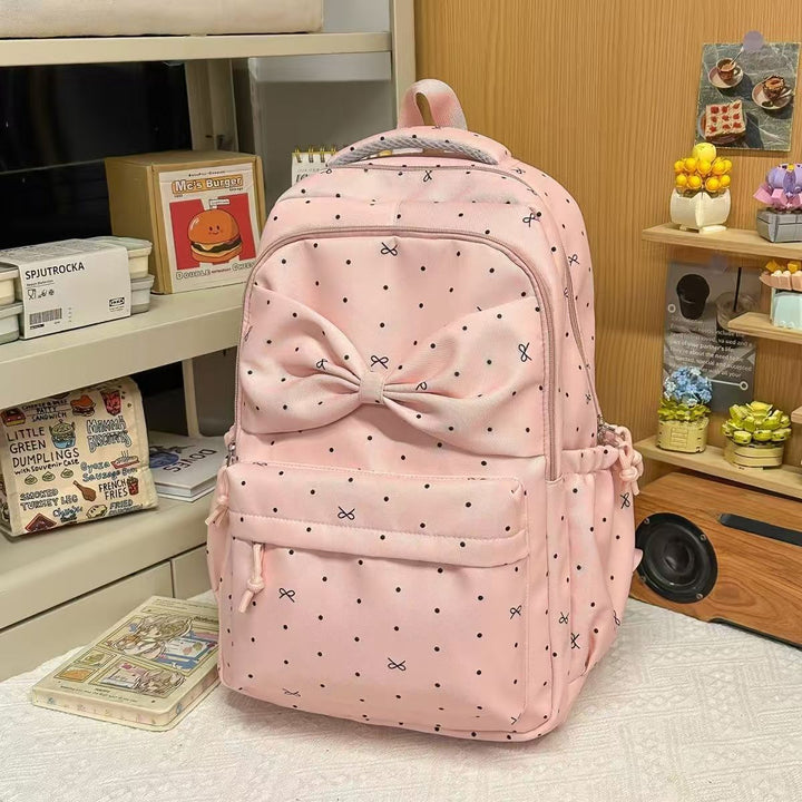Charmanter Rucksack mit Schleifenakzent