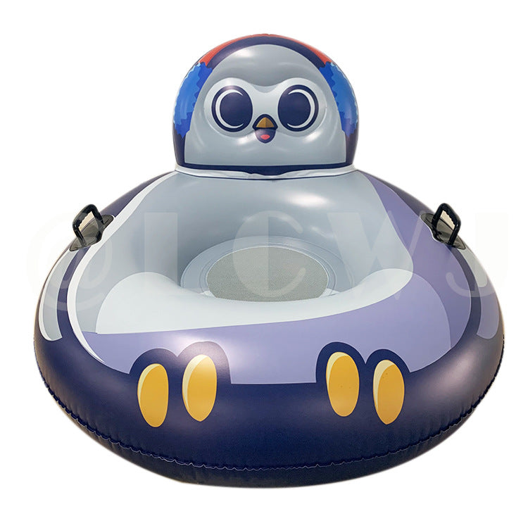 Unisex Aufblasbarer Pinguin-Schwimmring Karnz