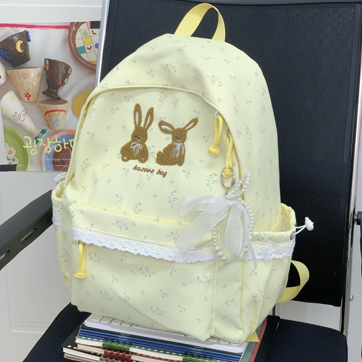 Cute Bunny-Themed Casual Backpack Karnz