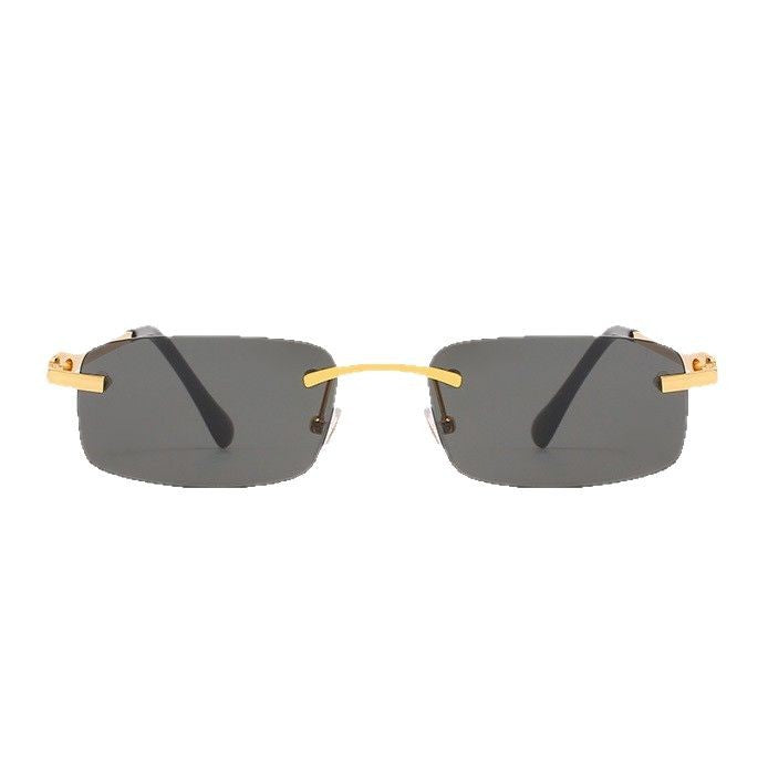 Damen elegante Halbrahmenbrille mit komfortablen Nasenpads Karnz